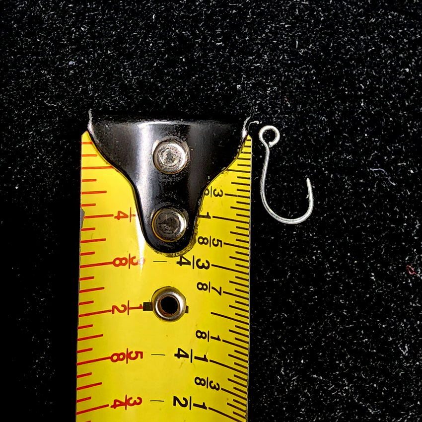 Large Eye Inline Single Hooks (Treble Replacement Hooks 10 pack)