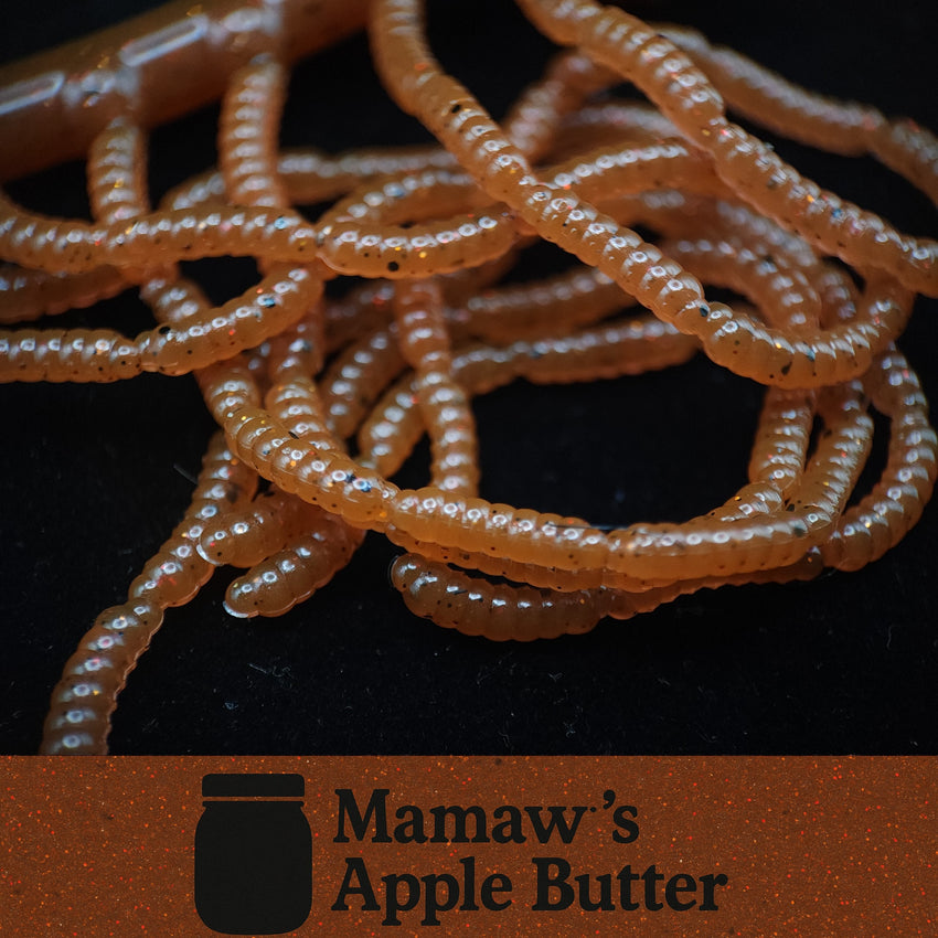 0.5" Inch Maggot Larvae "The Apple Maggot"
