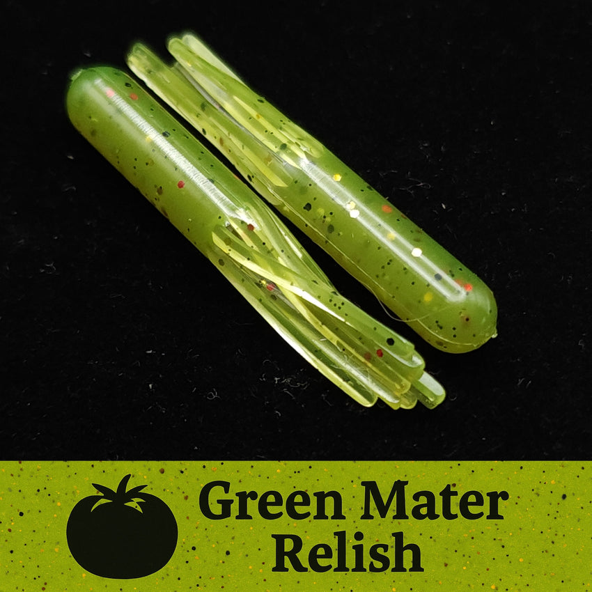 1.8" Micro Hollow Tube "The Whisker-Doodle Dangleworm"