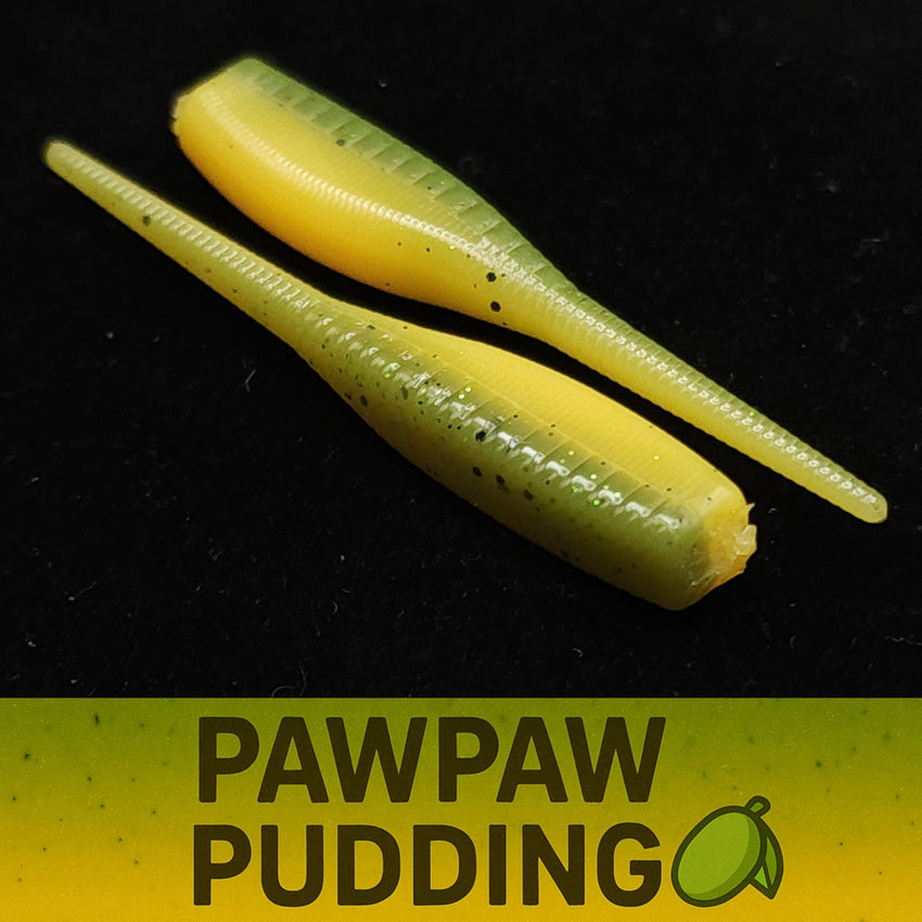 2" Baby Shad "The Needlebutt Shad" 8 Per Peck