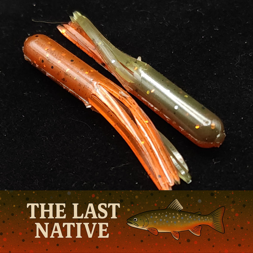 1.8" Micro Hollow Tube "The Whisker-Doodle Dangleworm"