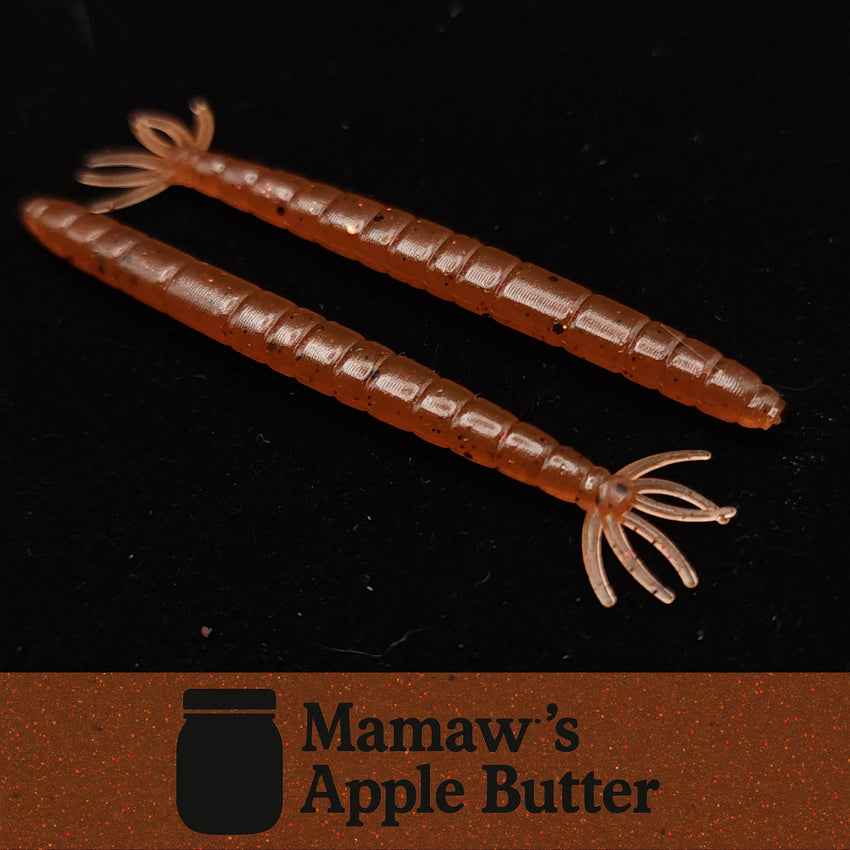 2" Crane Fly Larvae "Don't Touch It!" 8 Per Pack