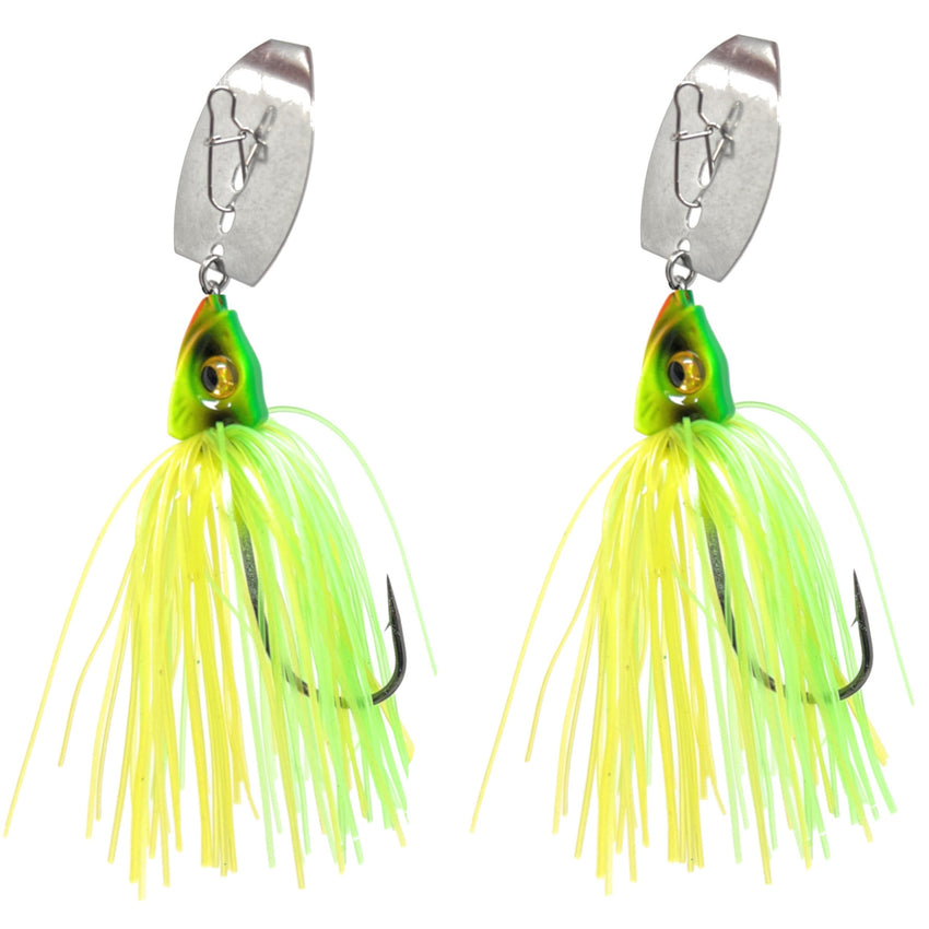 Reaction Tackle Tungsten Vibrating Bladed Swim Jigs (2-Pack)