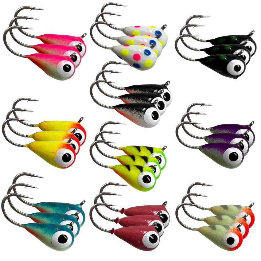 Reaction Tackle Ice Fishing Jigs