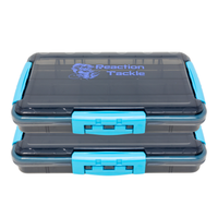 Reaction Tackle Premium Tackle Tray- High Performance and Water Resistant with 3 Resilient Clips