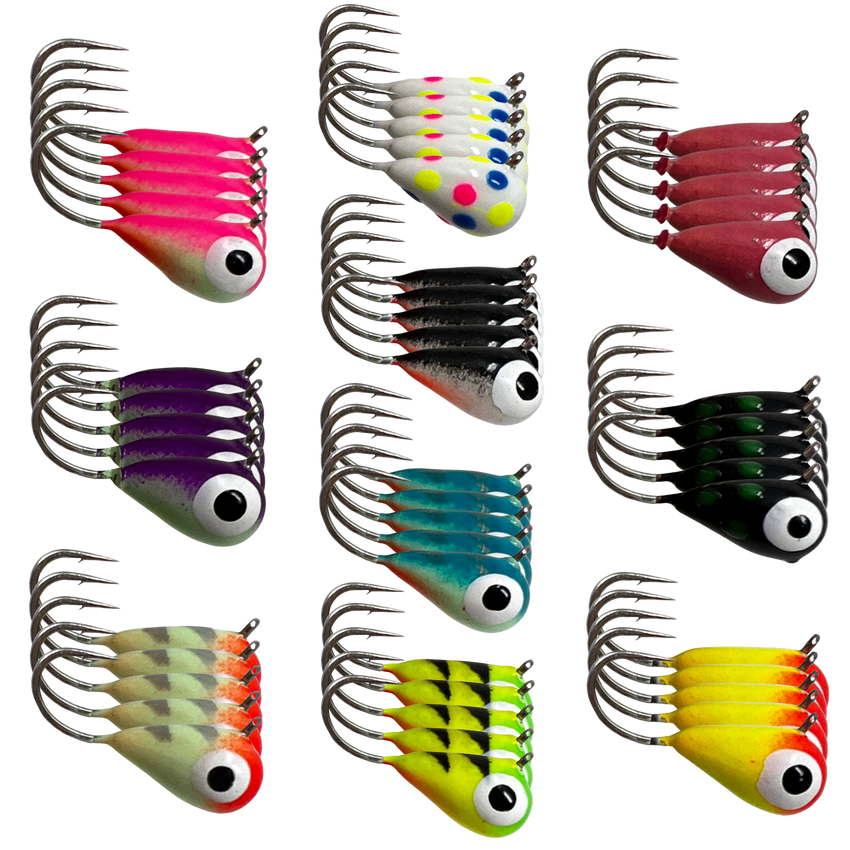 Reaction Tackle Ice Fishing Jigs