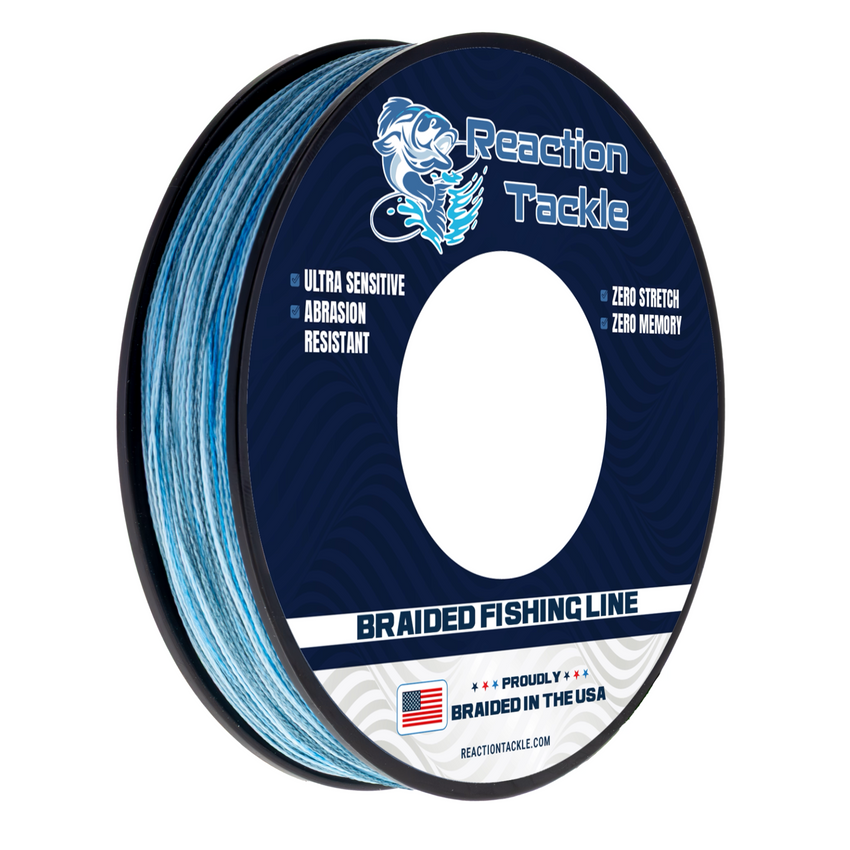 Reaction Tackle BRAIDED IN THE USA Fishing Line - X4