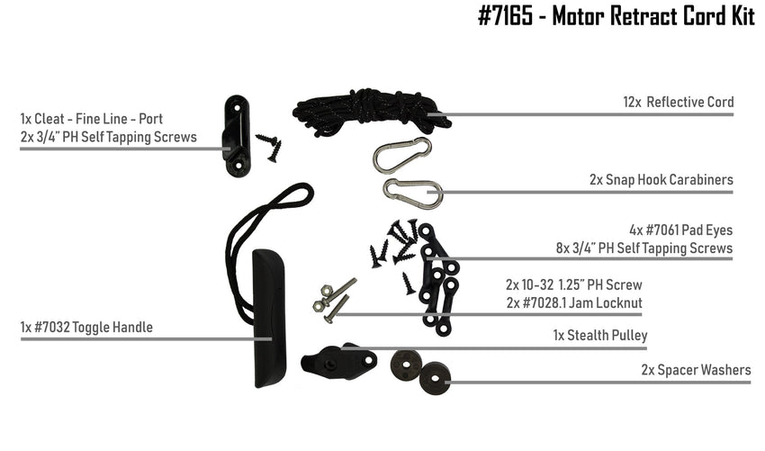 #7165 - Transom Motor Retract Kit