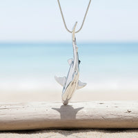 Grey Reef Shark - Sealife Collection - Sterling Silver