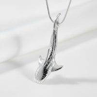Whale Shark Necklace - Sealife Collection - Sterling Silver