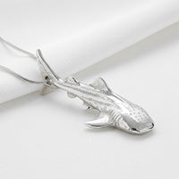 Whale Shark Necklace - Sealife Collection - Sterling Silver