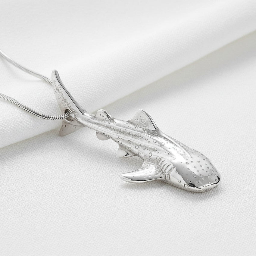 Whale Shark Necklace - Sealife Collection - Sterling Silver