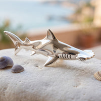 Hammerhead Shark Necklace - Sealife Collection - Silver