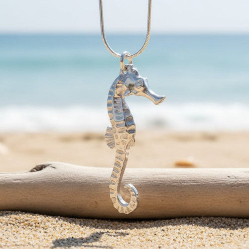 Seahorse Necklace - Sealife Collection - Sterling Silver
