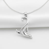 Sea Lion Necklace – "Salty" - Sterling Silver on Snake Chain