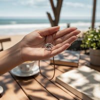 Dolphin Necklace – "Flipper" - Bronze