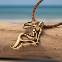 Lorelei Mermaid Necklace – Bronze