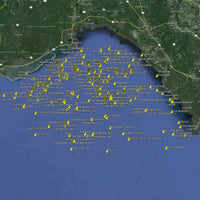 Steinhatchee & Appalachicola Fishing Spots - Big Bend Numbers