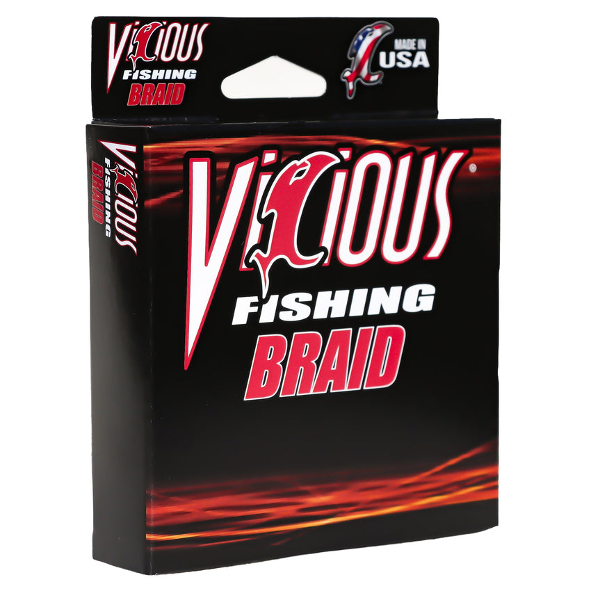 Vicious Standard Yellow Braid - 7 Lb Test