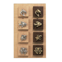 Sea Turtle Drawer Pull/Knob – Home Decor – Pewter with Nickel or Brass Finish