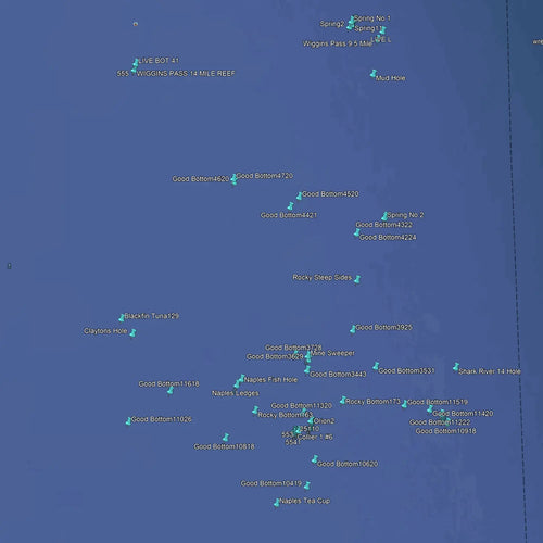 Cape Coral Fishing Spots - Coastal Numbers