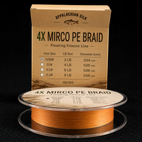 4x Micro PE Braided Fising Line "Appalachian Silk"