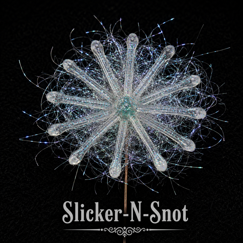 1.25" Floating Micro Fuzzy Urchin Bait – The Sock Burr (5 Per Pack)