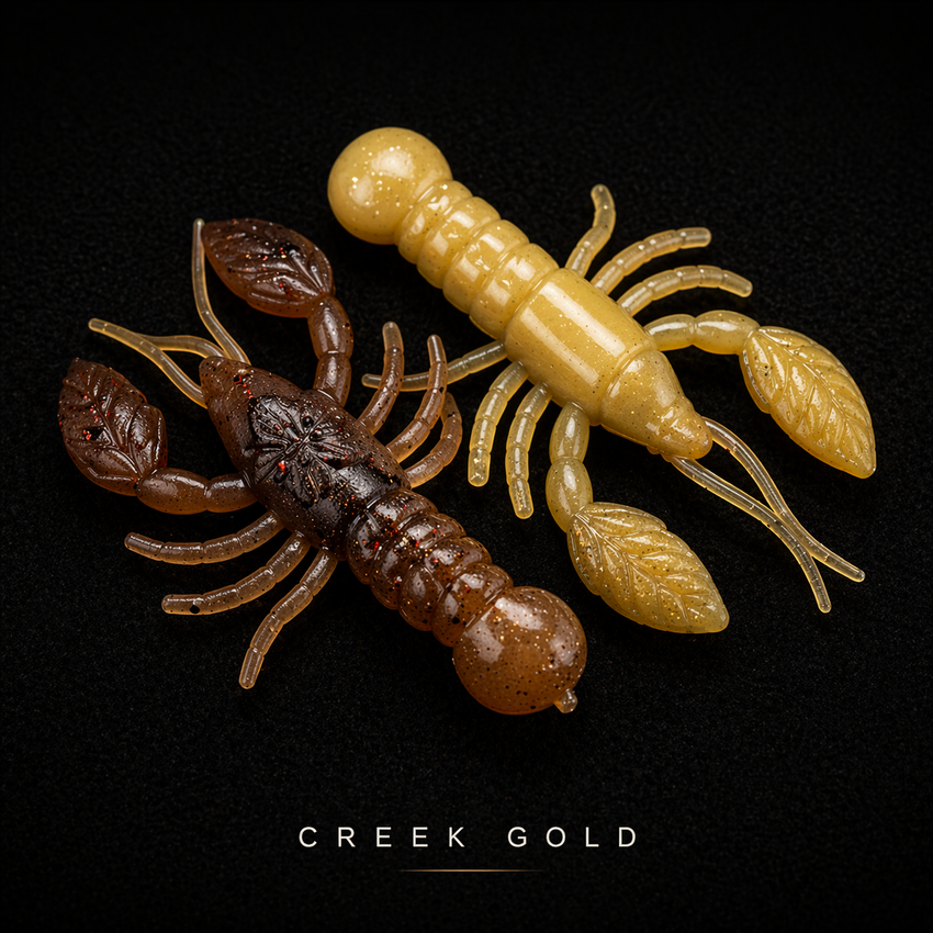 1.5" Crawdad "The Mountain Laurel Craw" 8 Per Pack