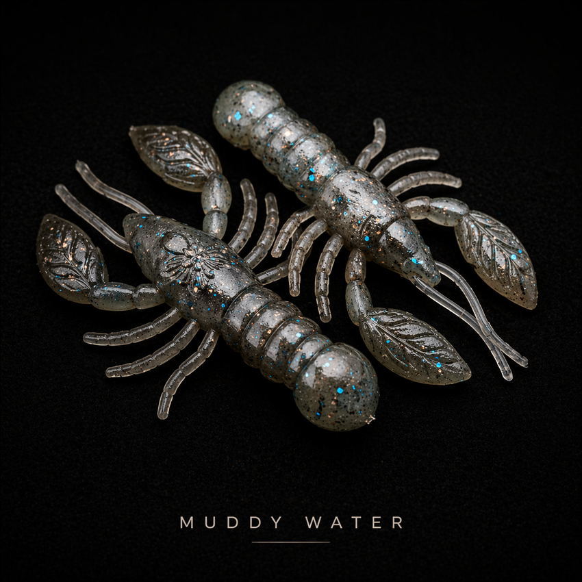 1.5" Crawdad "The Mountain Laurel Craw" 8 Per Pack