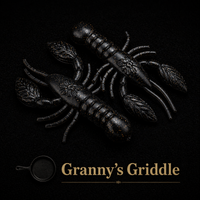 1.5" Crawdad "The Mountain Laurel Craw" 8 Per Pack