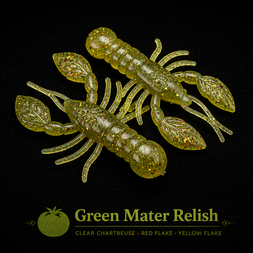 1.5" Crawdad "The Mountain Laurel Craw" 8 Per Pack