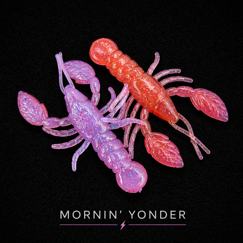 1.5" Crawdad "The Mountain Laurel Craw" 8 Per Pack