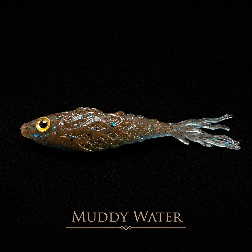 2" Root Tail Baitfish "The Root Fry" (6 Per Pack)