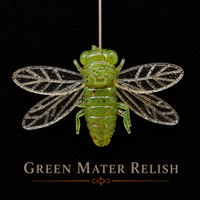 The Jarfly 1.5"x 2" |  1/8 oz | Floating Cicada | 3 Per Pack