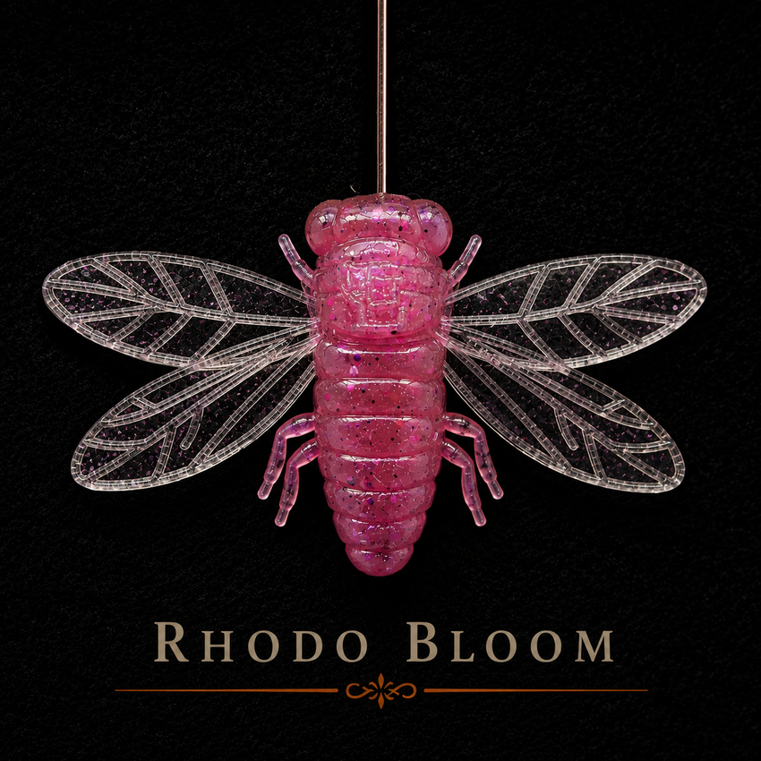 The Jarfly 1.5"x 2" |  1/8 oz | Floating Cicada | 3 Per Pack