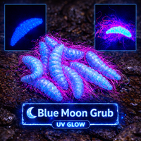 1" Hairy Waxworm "The Fuzz Grub" 8 Per Pack