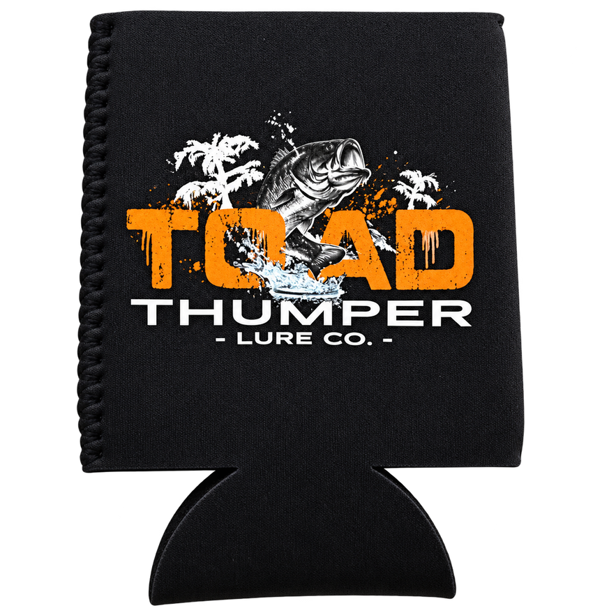 Toad Thumper Orange Can Cooler