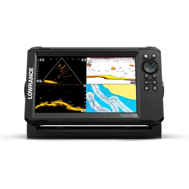Lowrance Eagle Eye 9 Live w/T/M Transducer  C-MAP Inland Charts [000-16129-001]