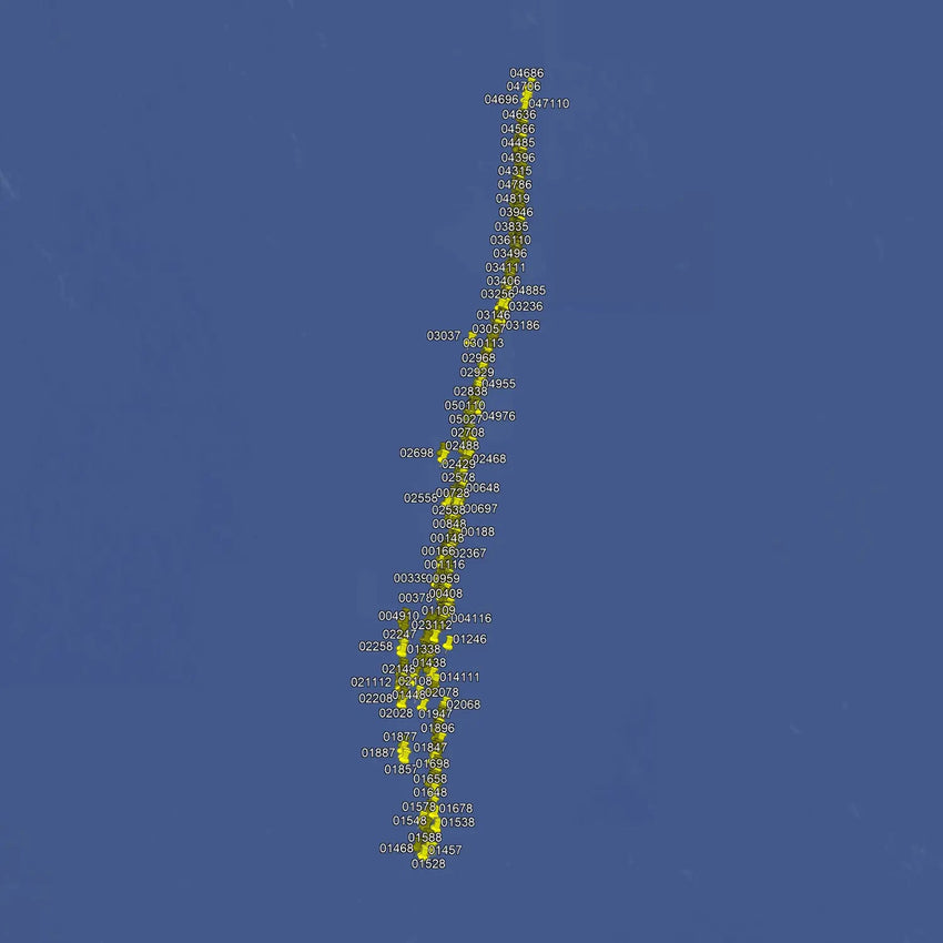 Elbow Fishing Spots - Deep Offshore Numbers