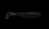 Thump Shad - Black & Blue Flake