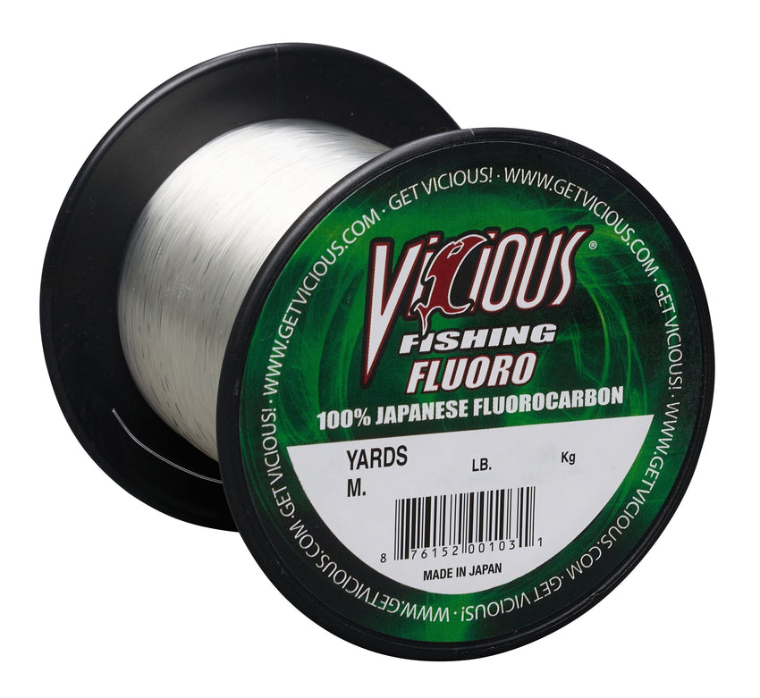 Vicious 100% Japanese Fluoro - 17 Lb Test