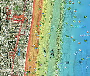 Port St Lucie Fishing Spots - Nearshore Numbers