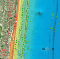 Hillsboro Inlet Fishing Spots Offshore - GPS Maps Numbers
