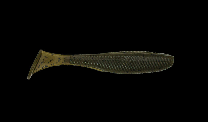 Thump Shad - Green Pumpkin