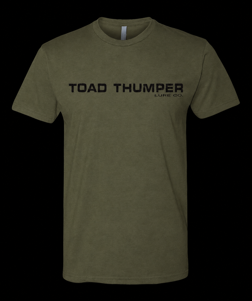 Toad Thumper Short Sleeve T-shirt - Military Green