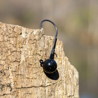 Reaction Tackle Lead Ball Jigs (10-Pack) – Premium Round Jig Heads for Stick Baits