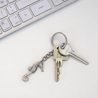 Seahorse Keychain – Sea Life Collection – Pewter