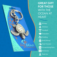 Clown Fish Keychain – Sea Life Collection - Pewter