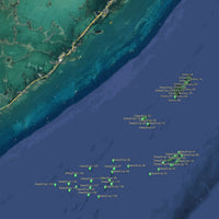 Islamorada Fishing Spots - Deep Drop Numbers