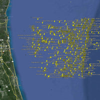 Jacksonville Fishing Spots - Offshore numbers
